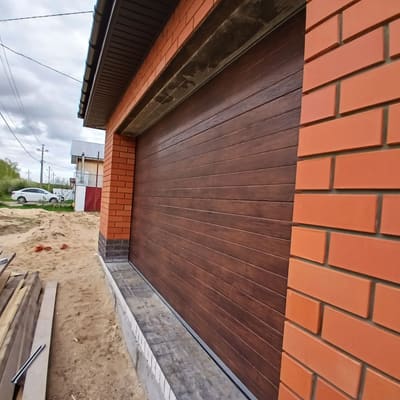 Секционные ворота — работа 19
